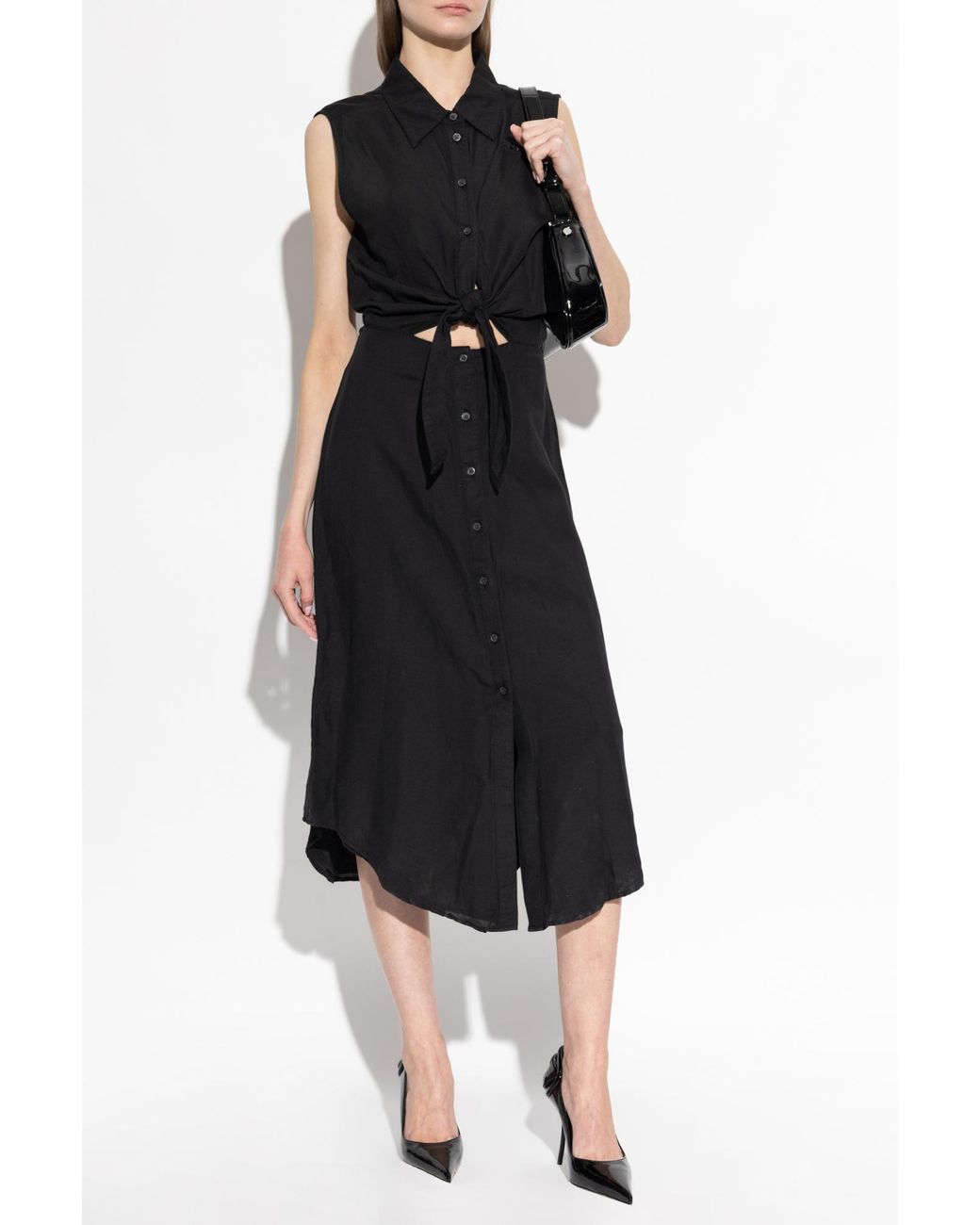 DIESEL Black Dress 'D-Elta-Sl'