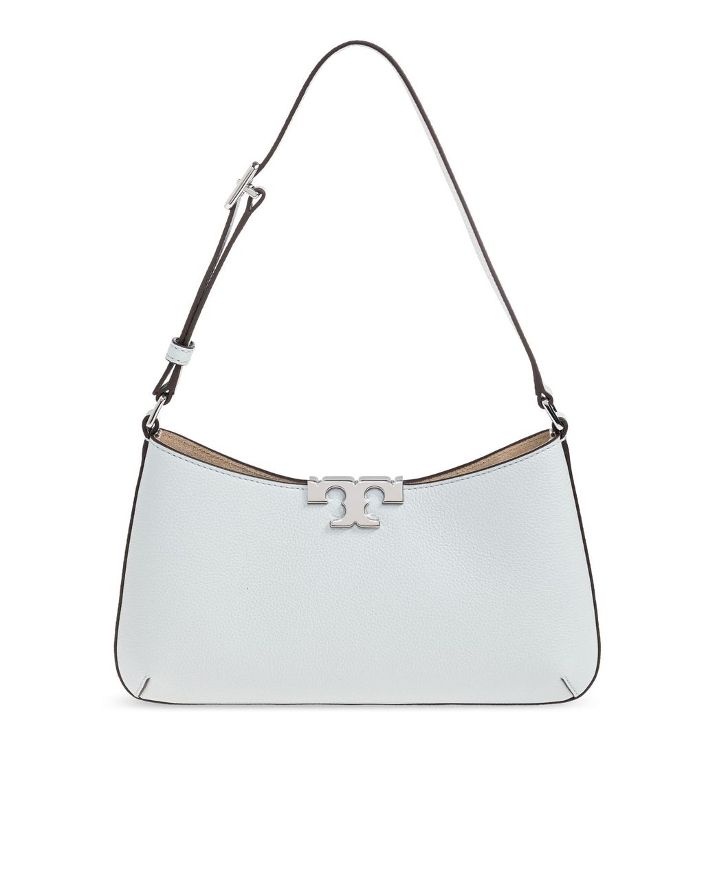 Tory Burch Gray "Eleanor Slim" Shoulder Bag