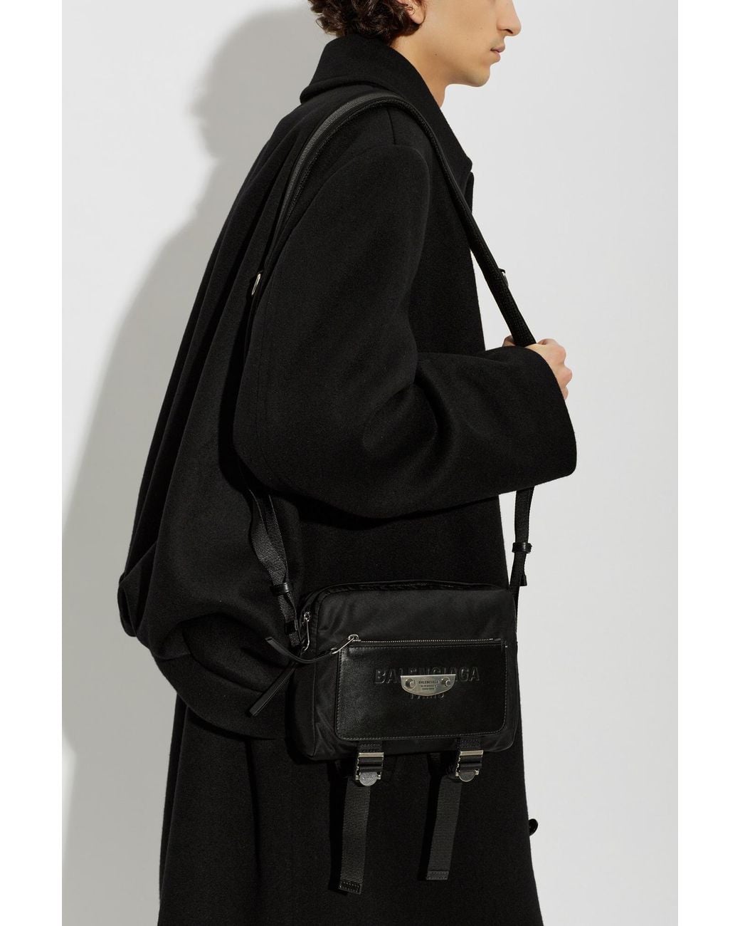 Balenciaga Black 'Sleek' Bag for men