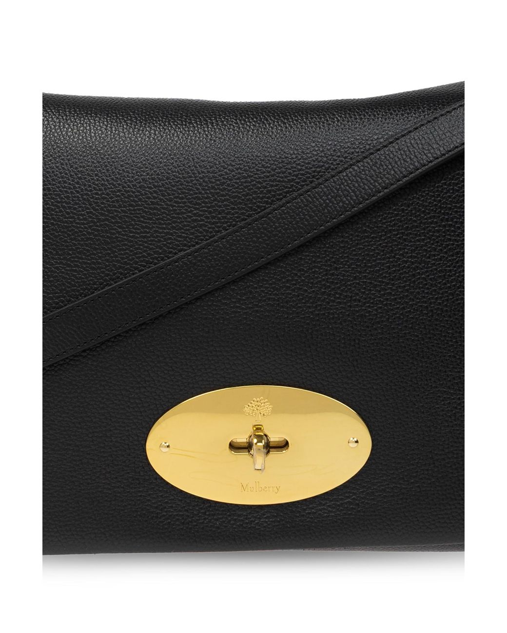 Mulberry Black 'Delilah Large' Shoulder Bag