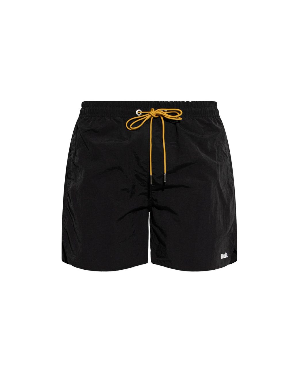 Rhude Black Swim Shorts With Logo for men