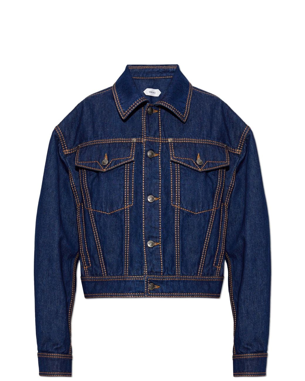 Versace Blue Denim Jacket