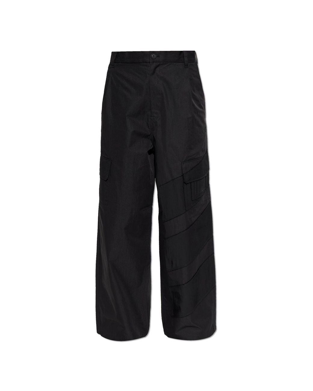 Y-3 Black Cargo Trousers