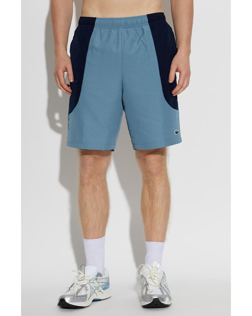 Lacoste Blue Logo Shorts for men
