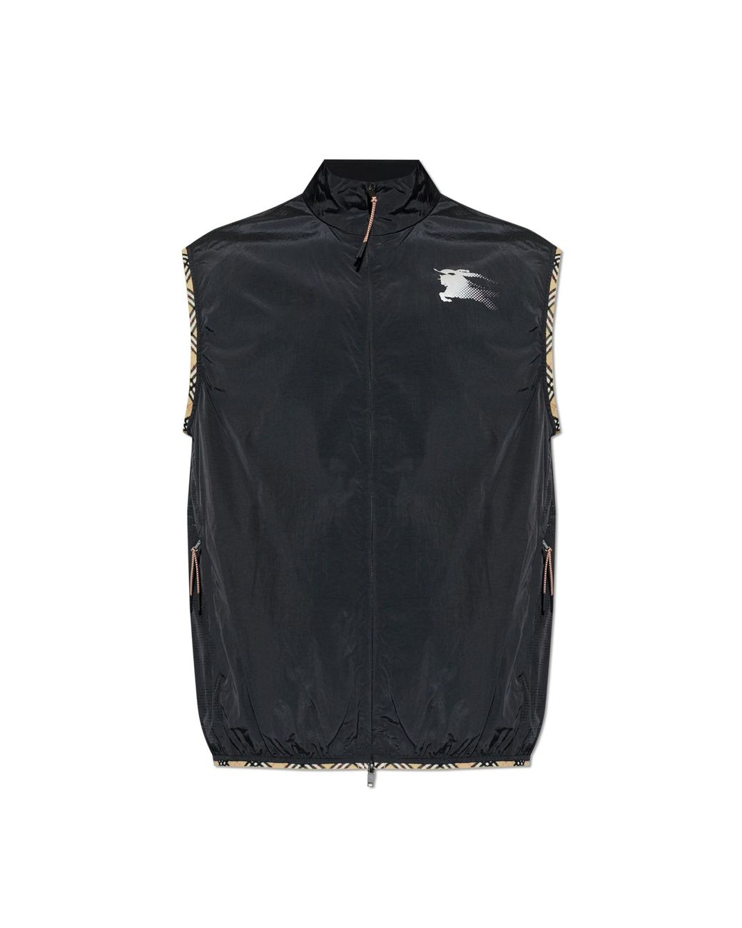 Burberry Black "Arrow" Vest for men
