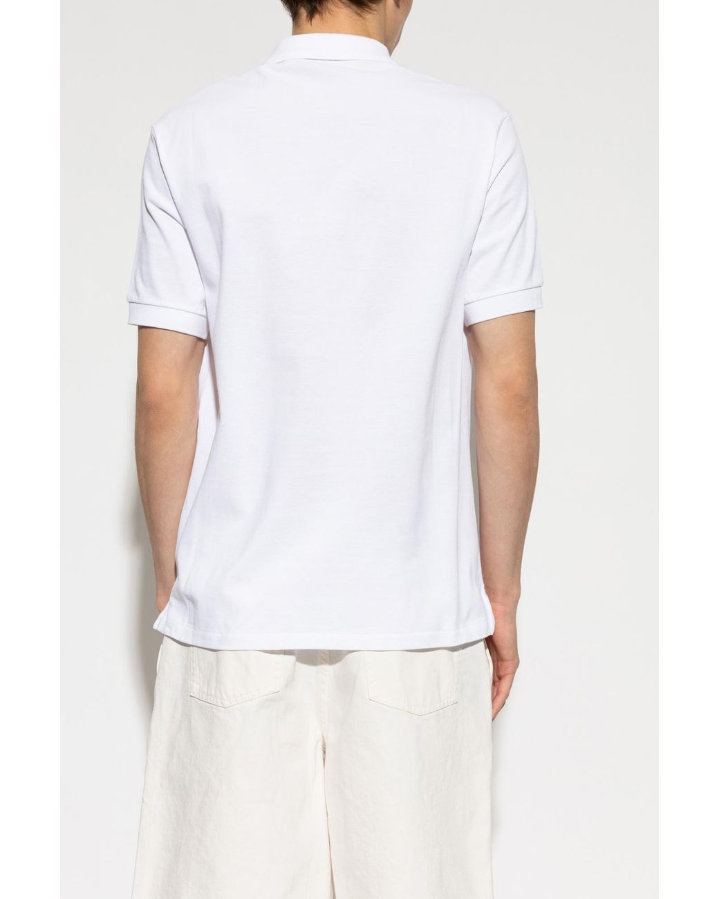 Paul Smith Natural Polo With Patch for men