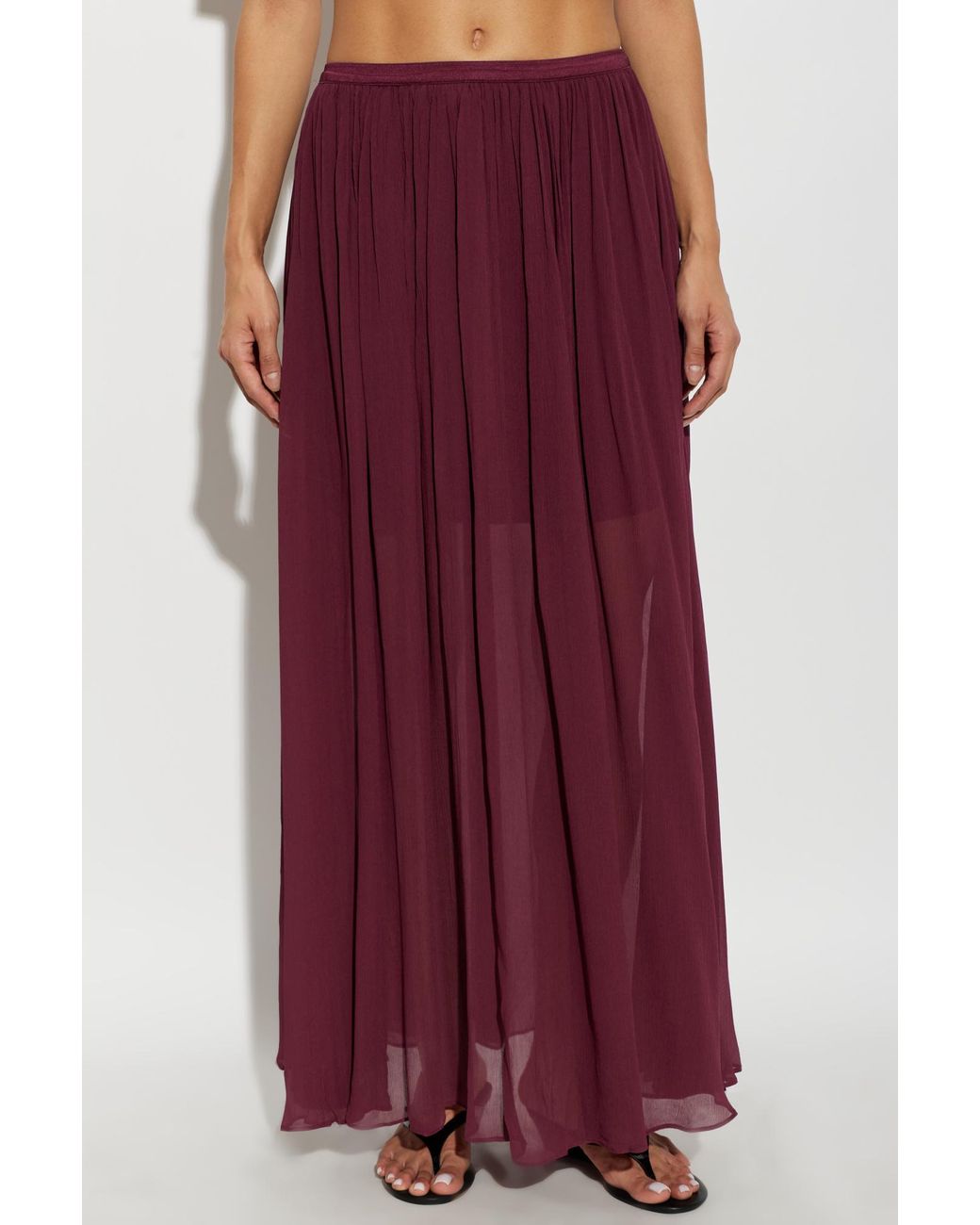 Anine Bing Purple Skirt 'Clementine'