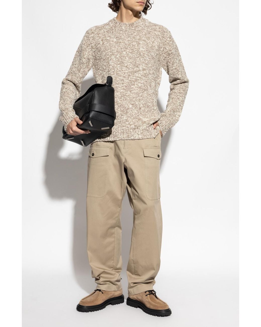 Dolce & Gabbana Natural Cargo Trousers for men
