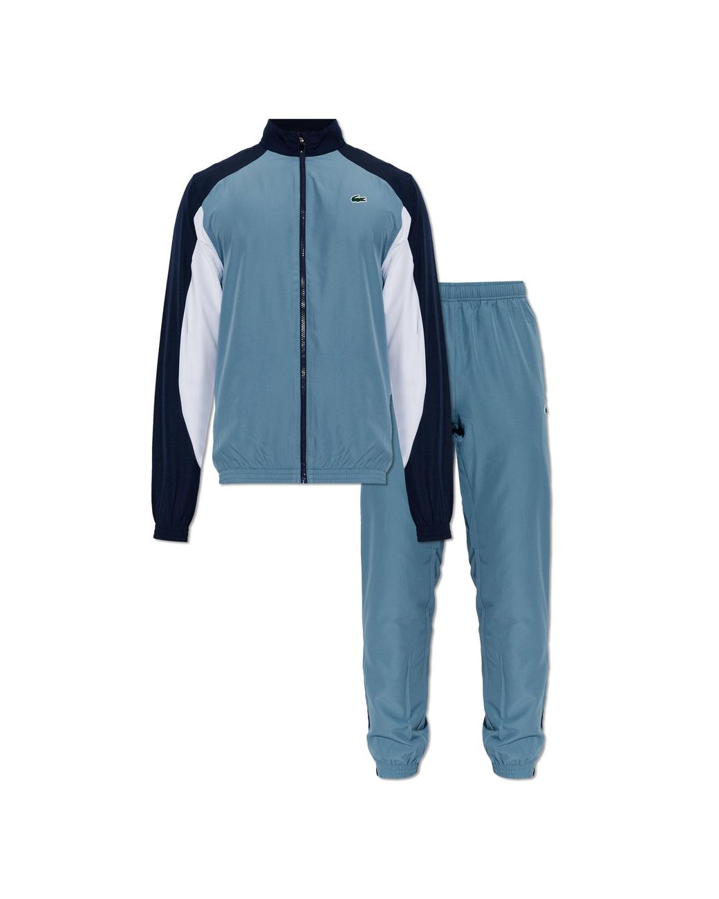 Lacoste Blue Tracksuit Set: Sweatshirt And Pants for men