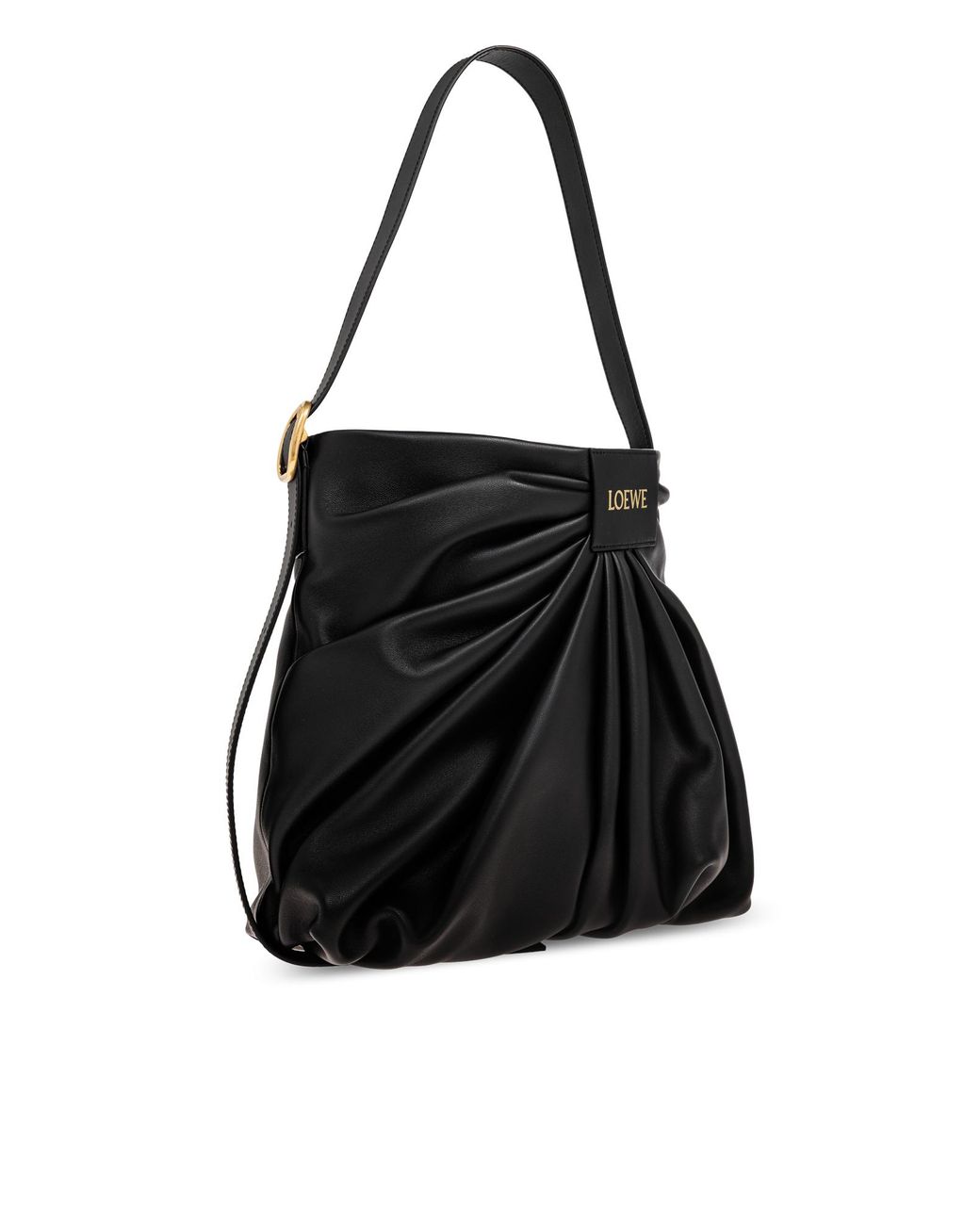 Loewe Black Shoulder Bag 'Draped'