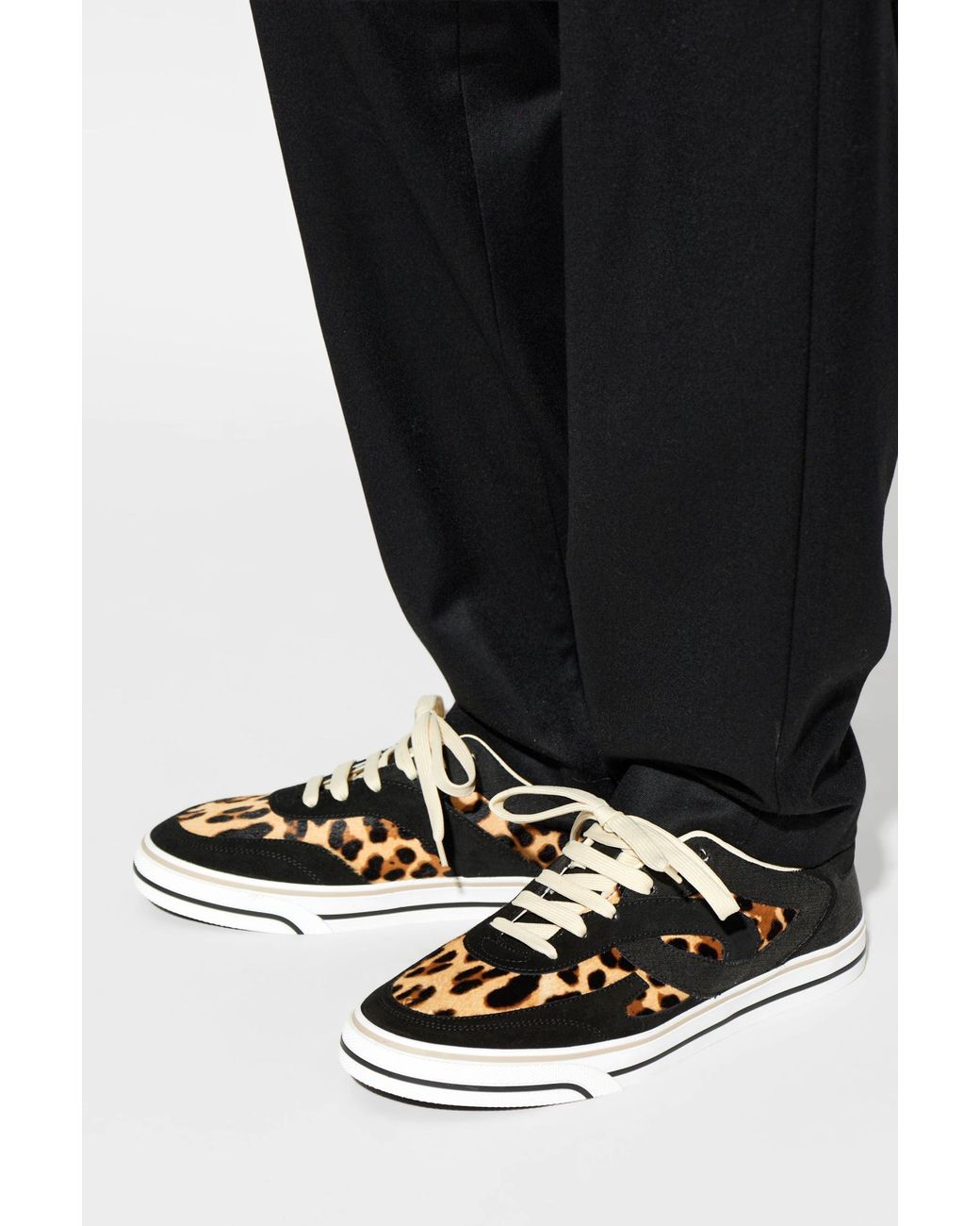 Dolce & Gabbana Black 'Dg Sailing' Sports Shoes for men