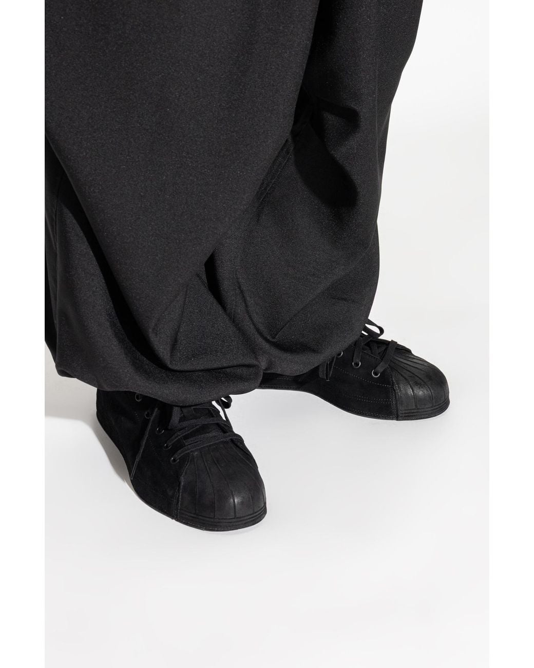 Y-3 Black 'Nizzastar Lo' Sports Shoes