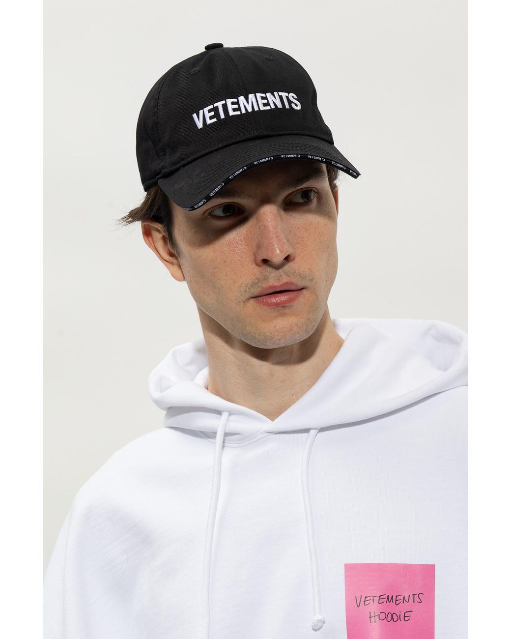 Vetements Black Baseball Cap