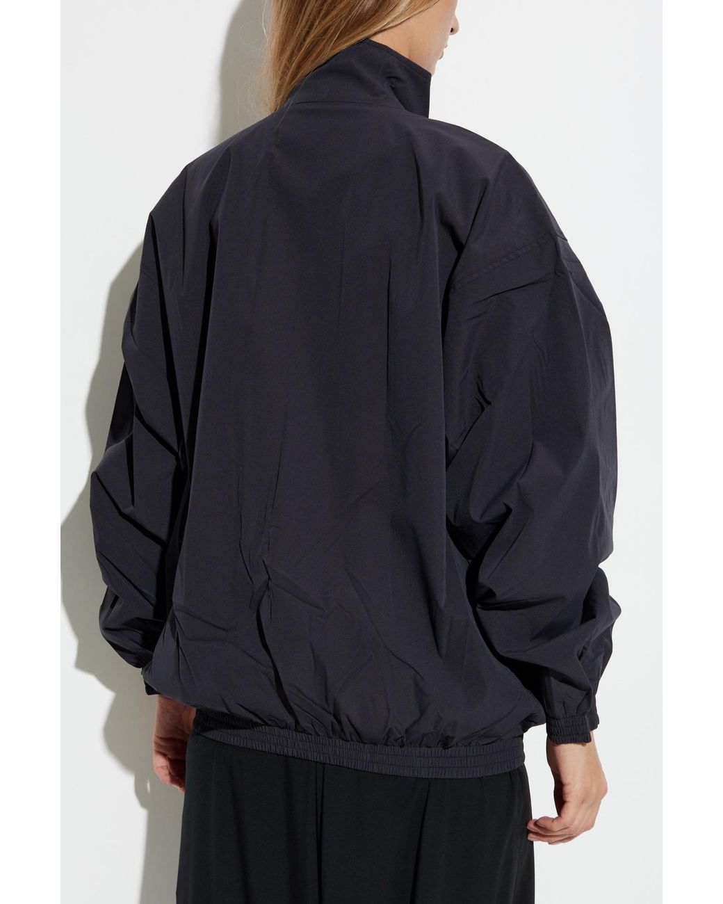 Balenciaga Blue Jacket With Logo