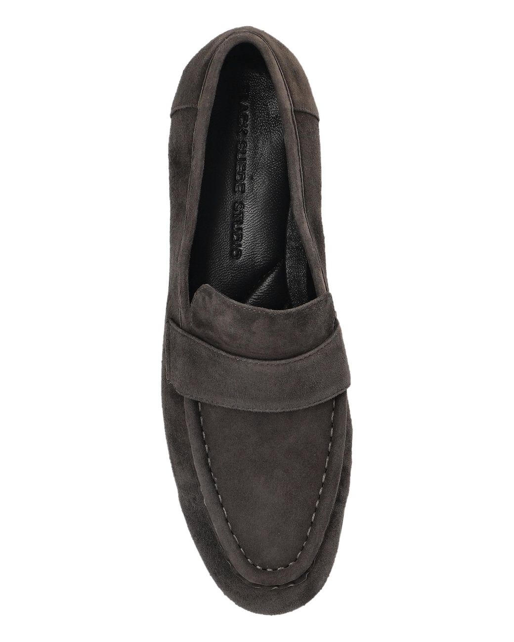 Black Suede Studio Black 'Arrow' Loafers