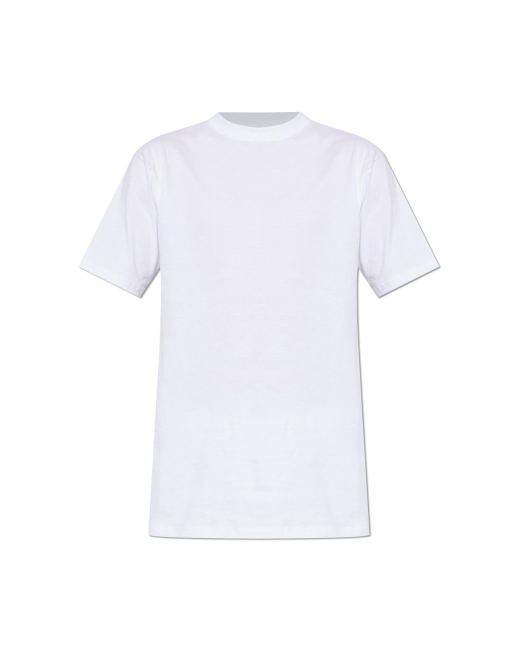 Hom White Underwear T-Shirt With Round Neckline for men