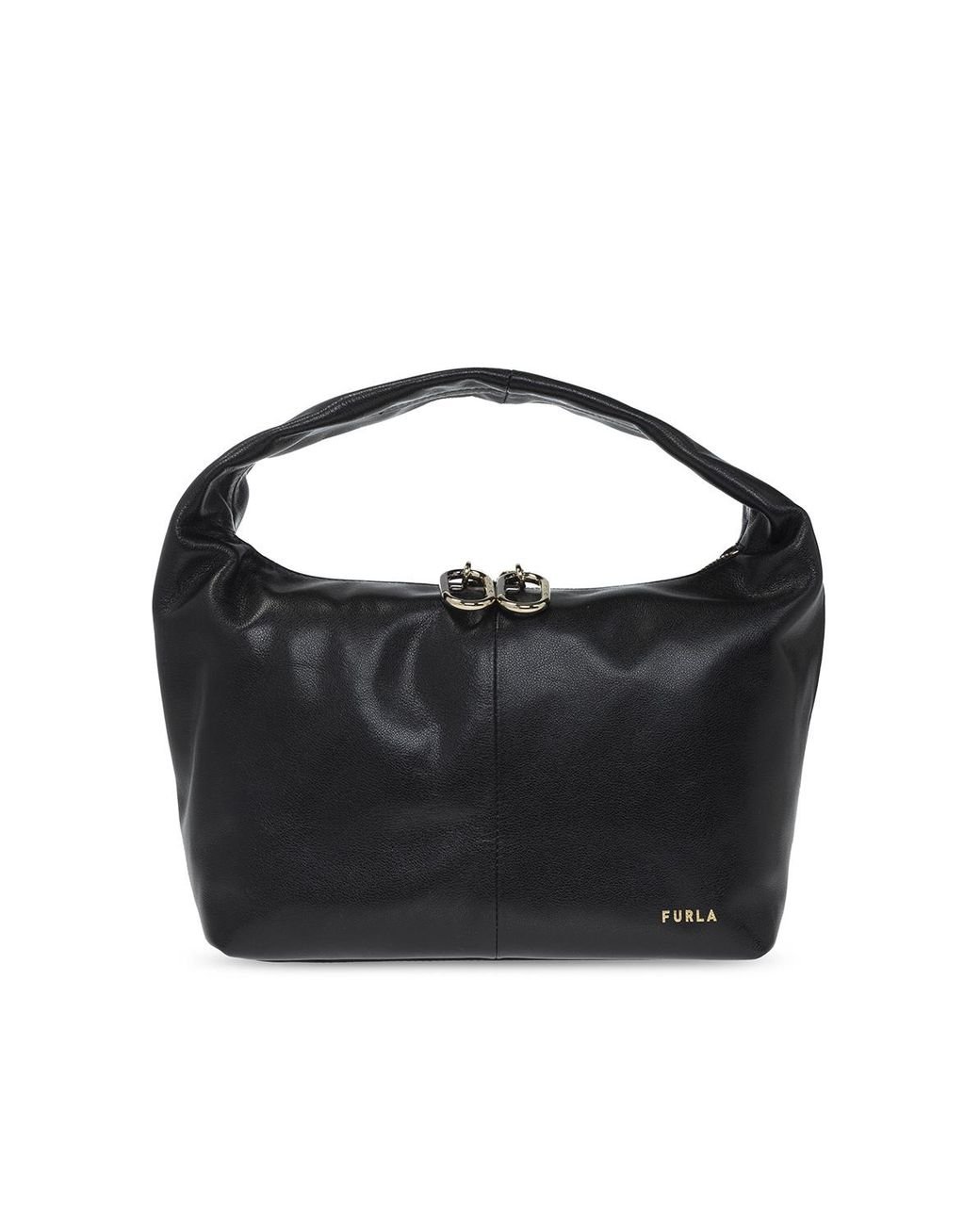 新品タグ付き・保存袋付き FURLA GINGER S HOBO クロコバッグ FURLA フルラ Ginger S HOBO ワンショルダーバッグ クロコ
