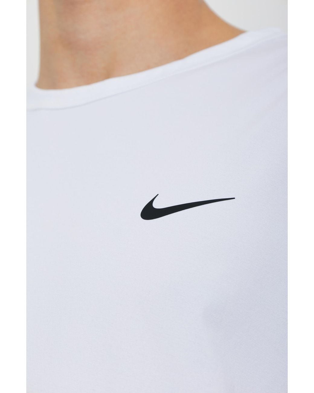 Nike White Logo T-Shirt for men