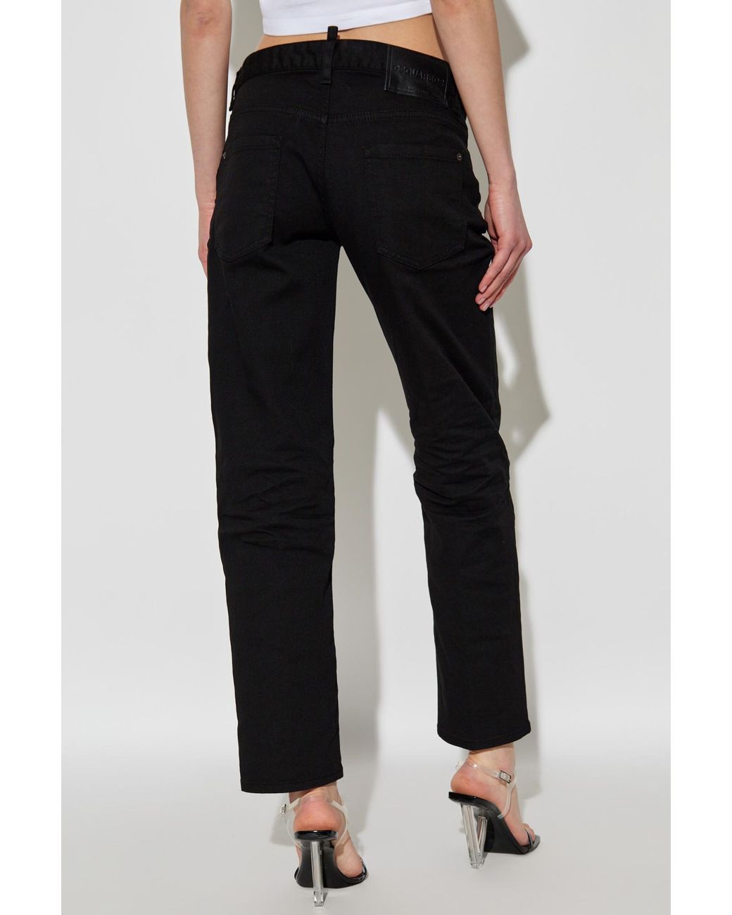 DSquared² Black "Jenna" Jeans