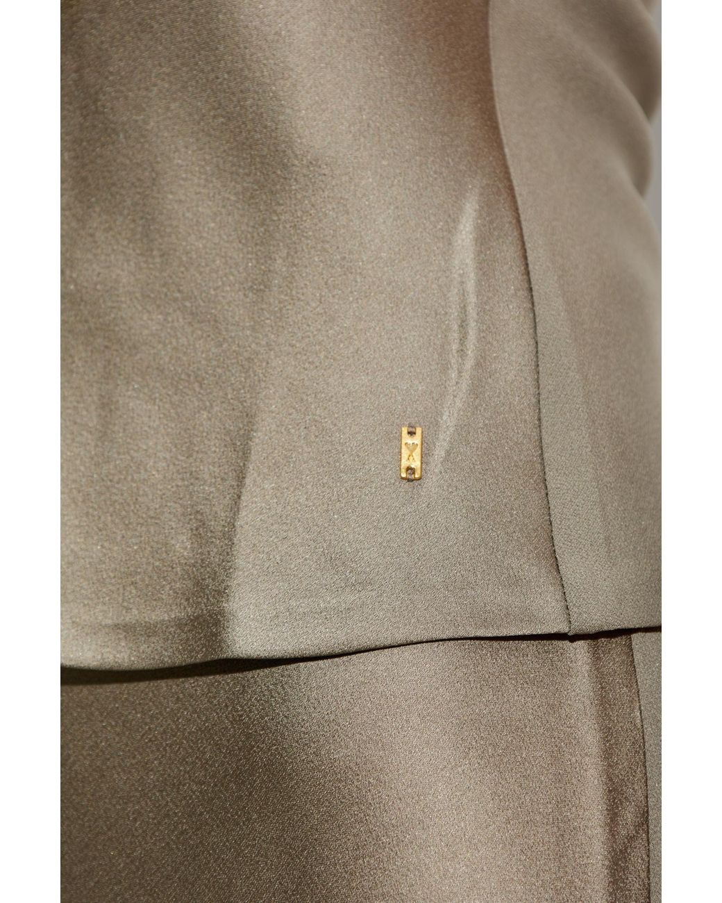 AMI Natural Top With Stitching