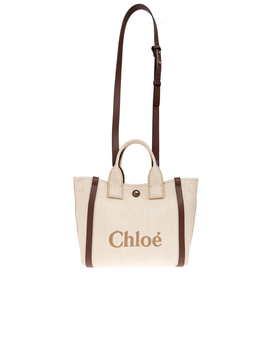 Chloé Natural 'Carry Small' Tote Bag