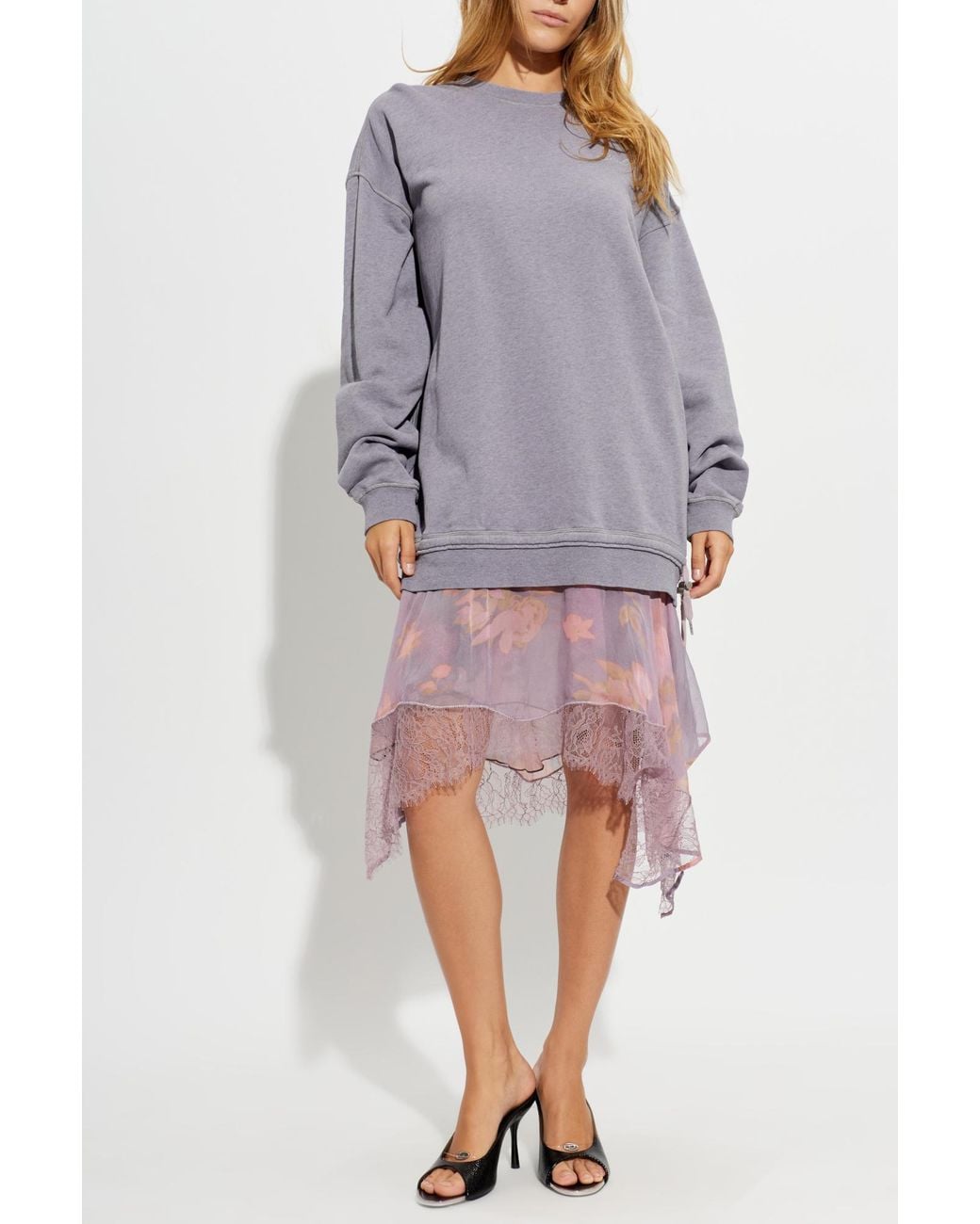 DIESEL Purple 'D-Orely' Dress