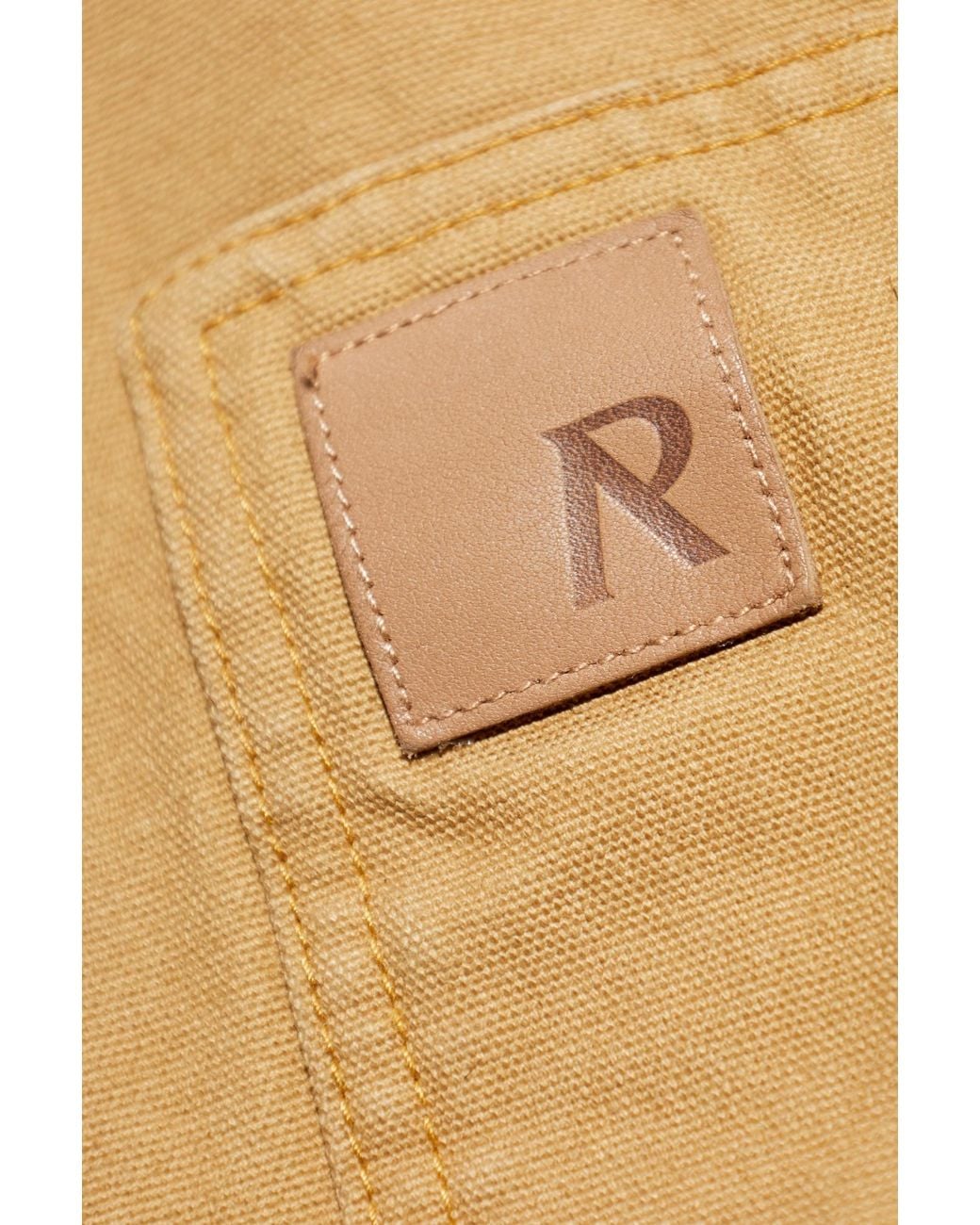 Represent Natural Denim Jacket With "Vintage" Effect for men