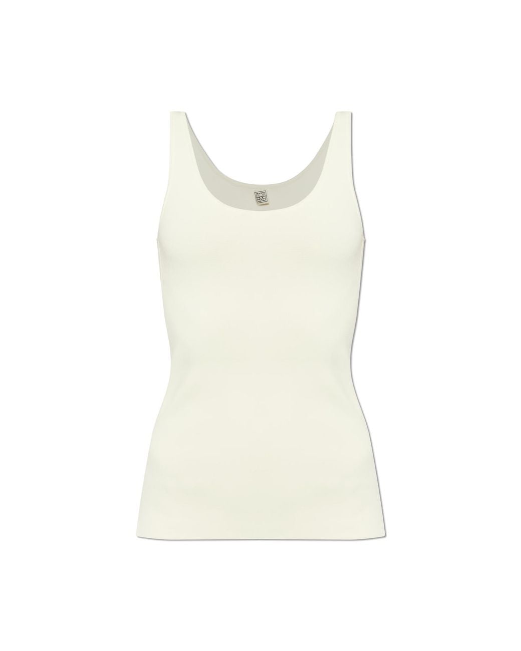 Totême  Natural Ribbed Top