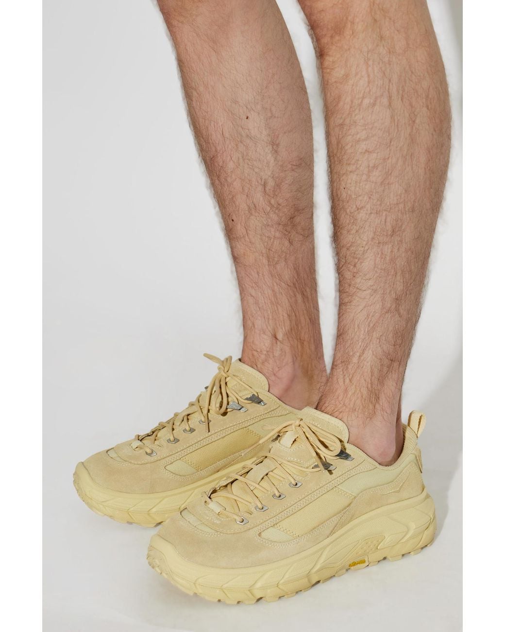 Hoka One One Yellow Sports Shoes 'U Tor Summit Fld' for men