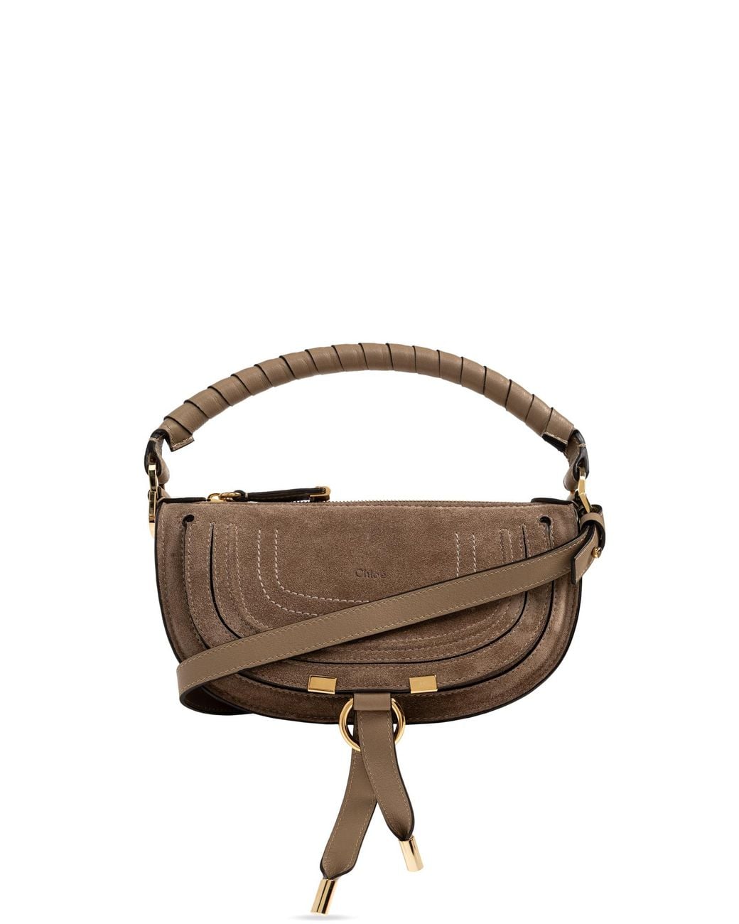 Chloé Brown 'Marcie Mini' Shoulder Bag