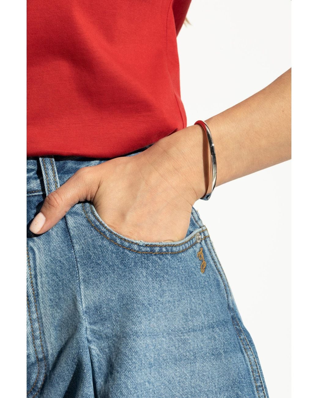 Jacquemus Metallic Bracelet