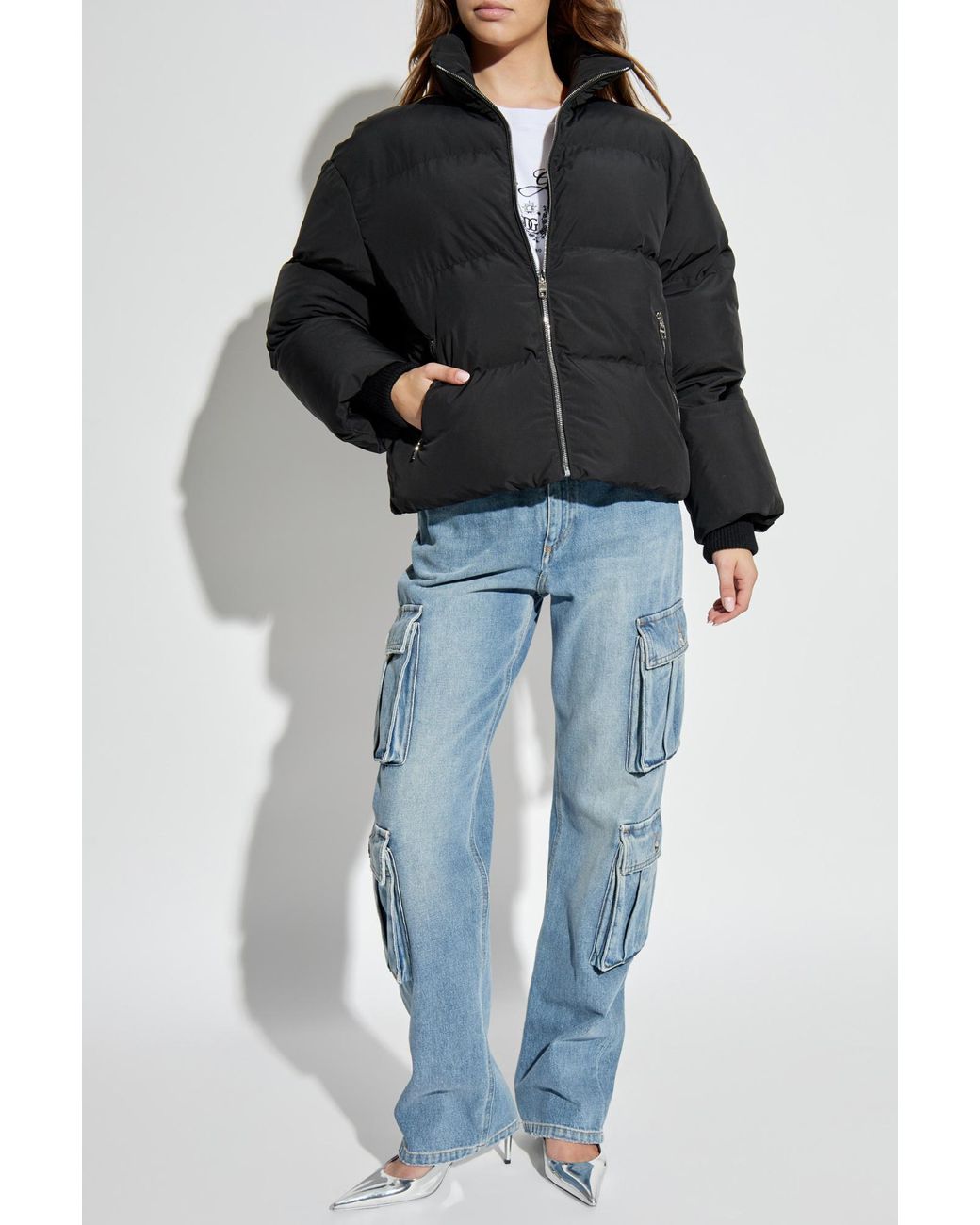 Dolce & Gabbana Black Down Jacket
