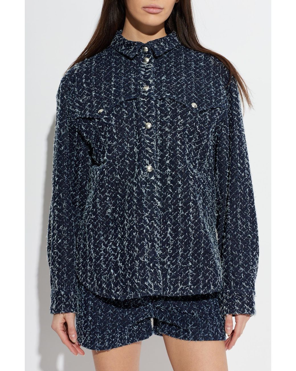 IRO Blue 'Velini' Jacket