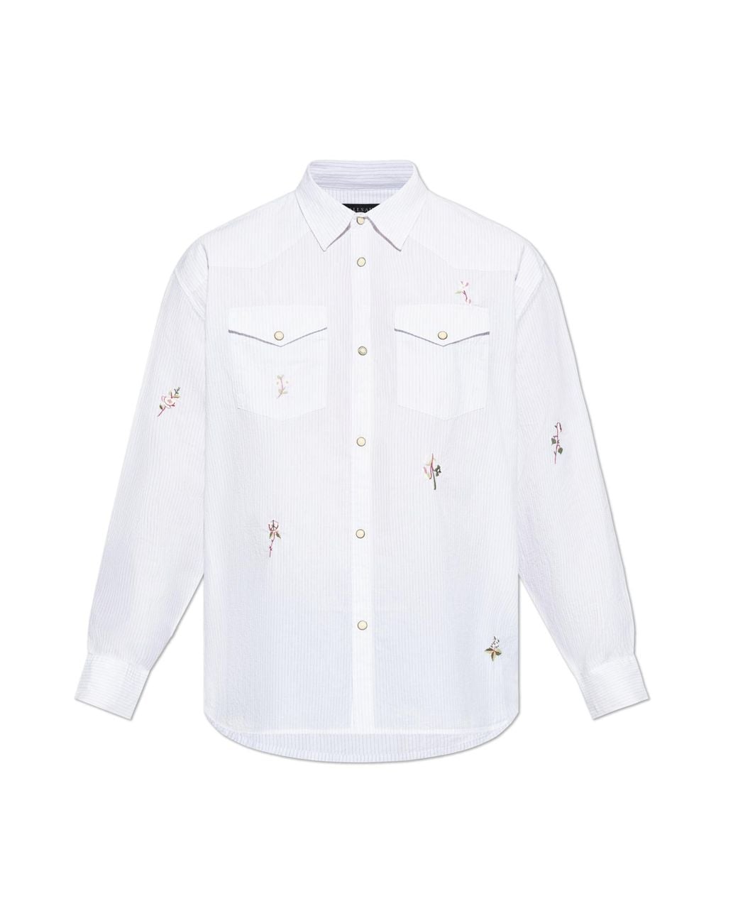 AllSaints White 'Portman' Shirt for men