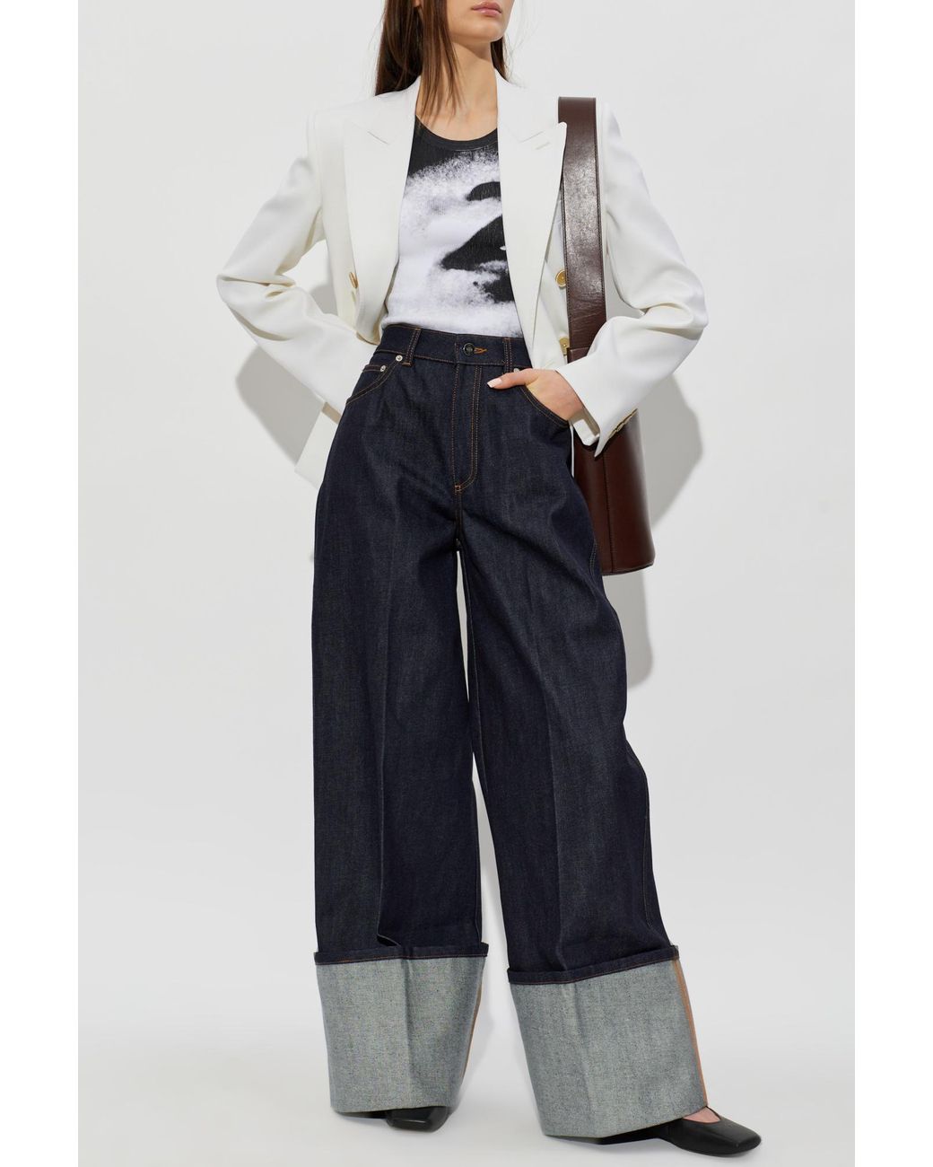 Givenchy White Double-Breasted Blazer