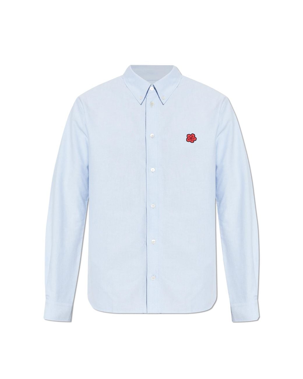 KENZO Red Shirt With Patch for men