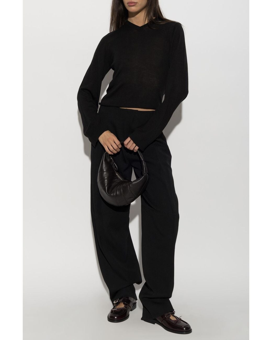 IRO Black Sweater 'Infini'