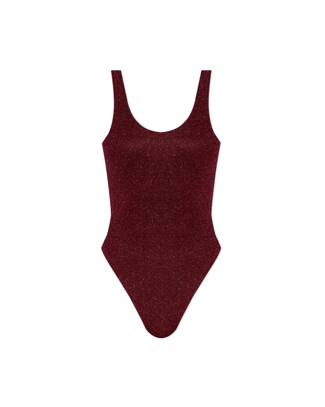 Oseree Red One-Piece Swimsuit