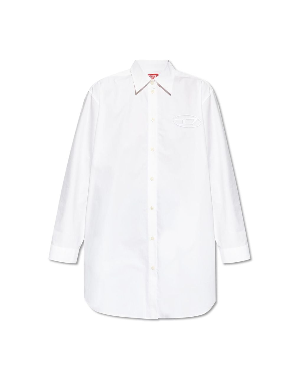 DIESEL White Shirt Dress 'D-Dalis'