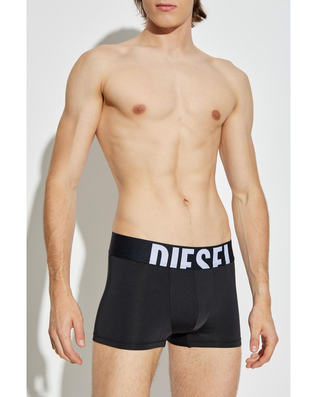DIESEL Black Three-Pack Of Boxer Shorts 'Damien' for men