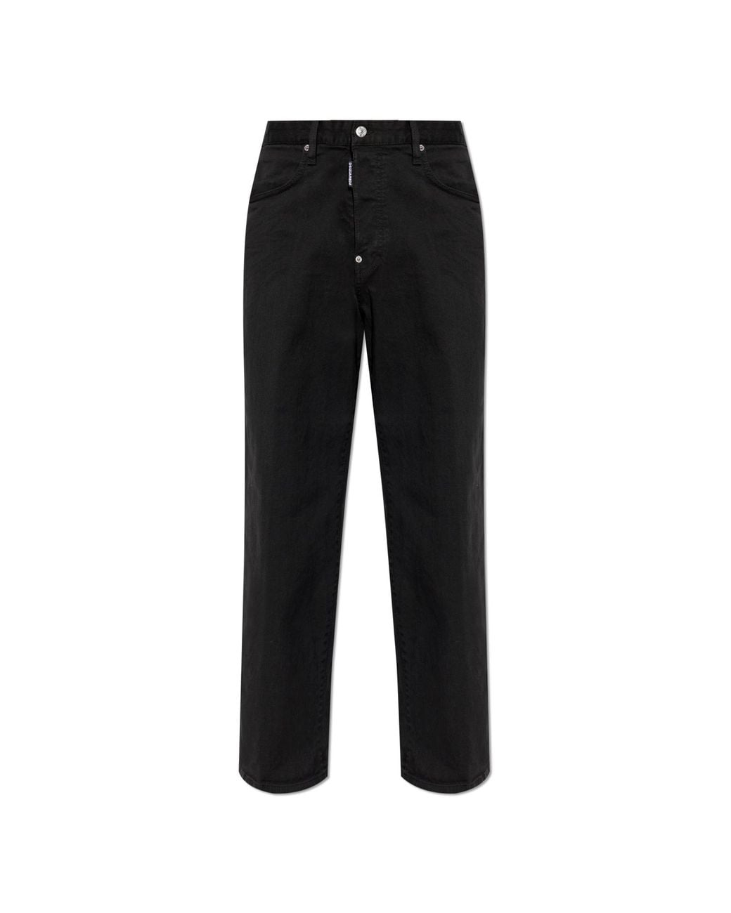 DSquared² Black 'Baggy' Jeans for men