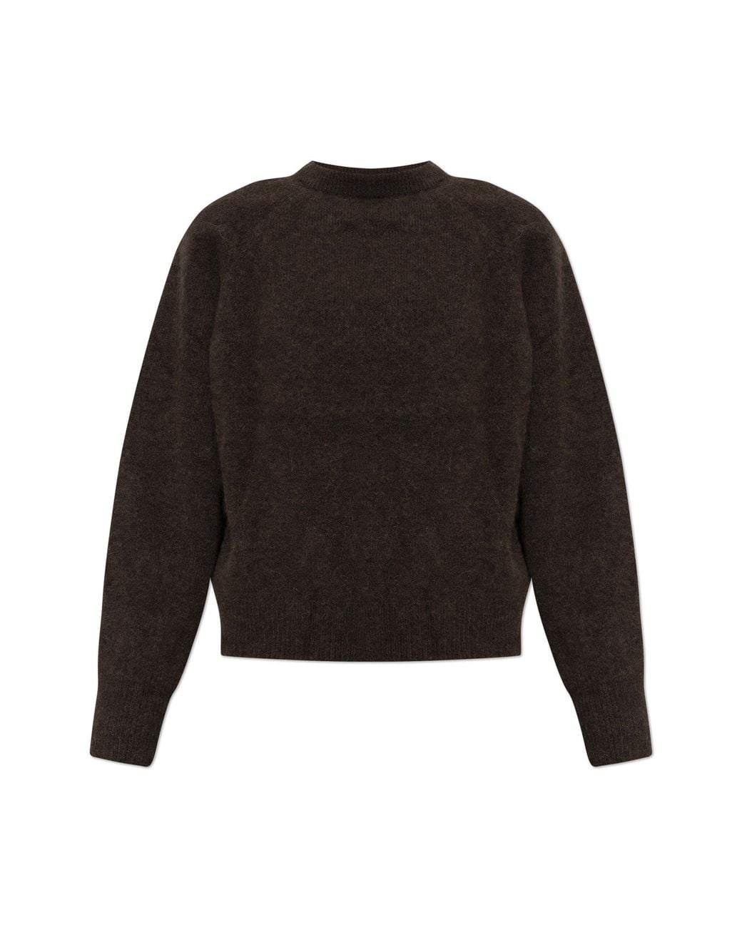 ROTATE BIRGER CHRISTENSEN Black Sweater With Shoulder Pads