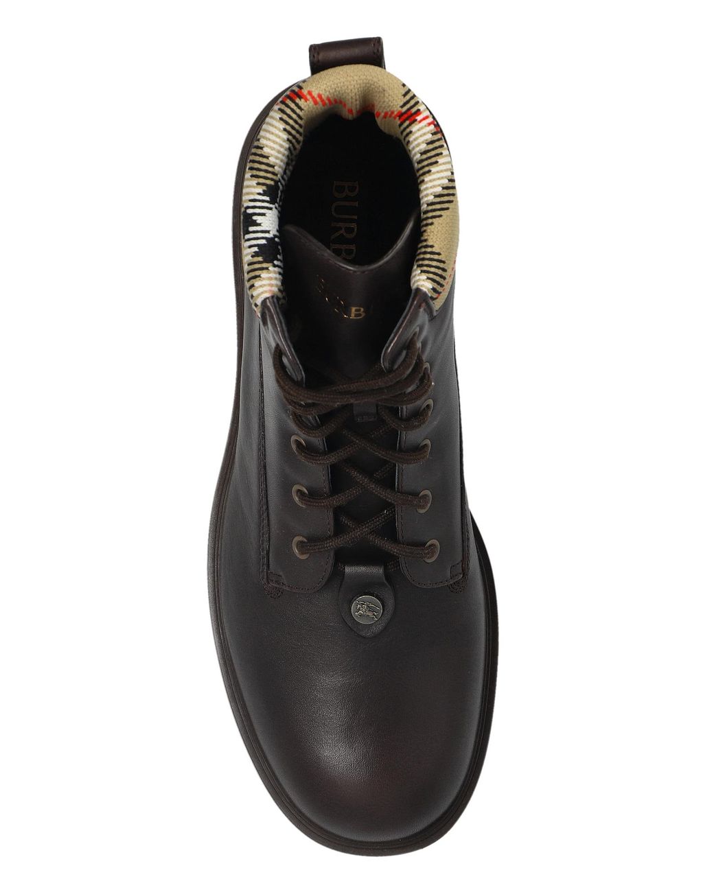 Burberry Black 'Durham' Ankle Boots for men