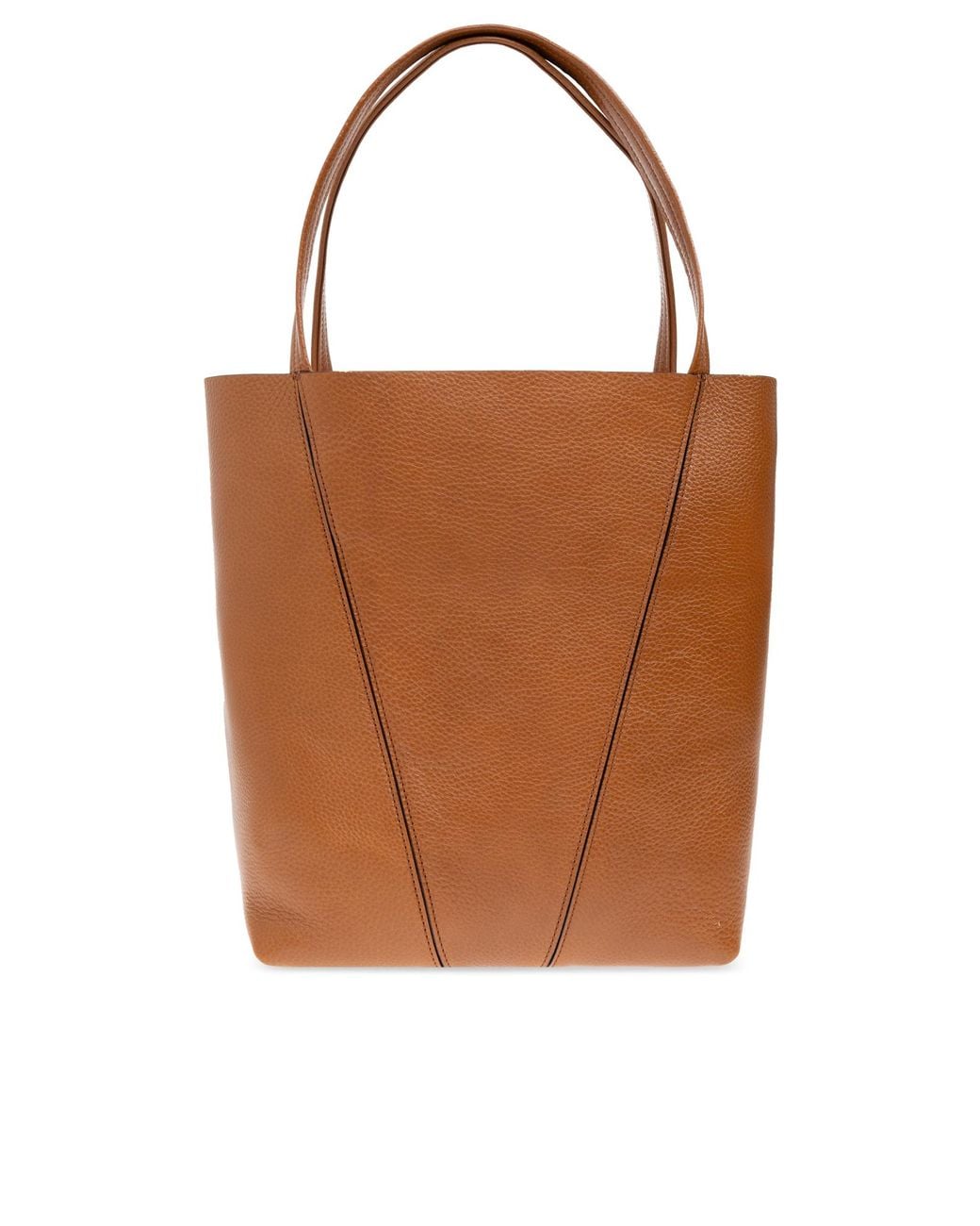 Chloé Brown Bag Spin Medium Type Shopper