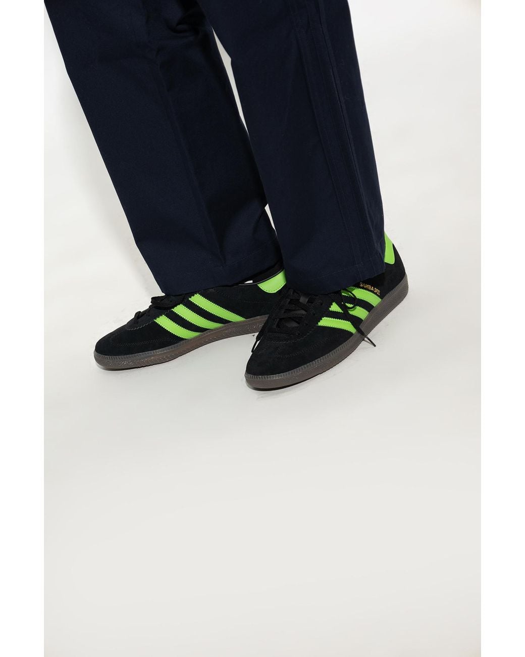 adidas gazelle silver green womens Adidas SPZL Samba Solar Slime main image 0