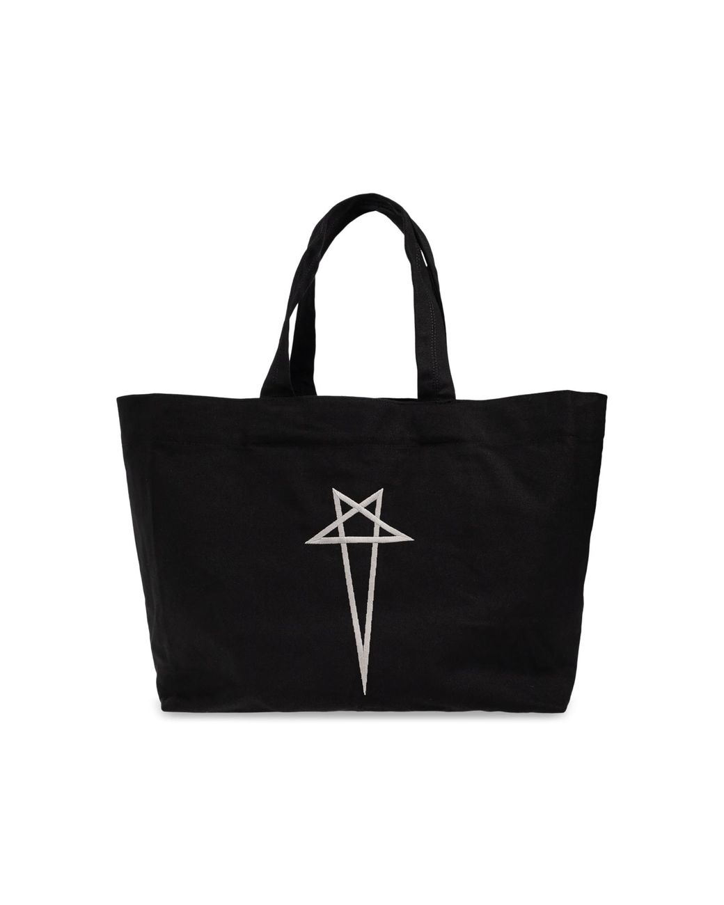 Rick Owens Black Shoulder Bag Beach Bag for men