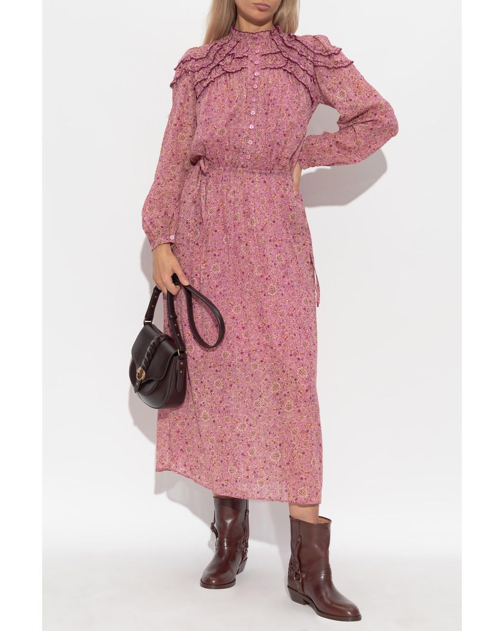 Isabel Marant Pink Dress "Charissa"