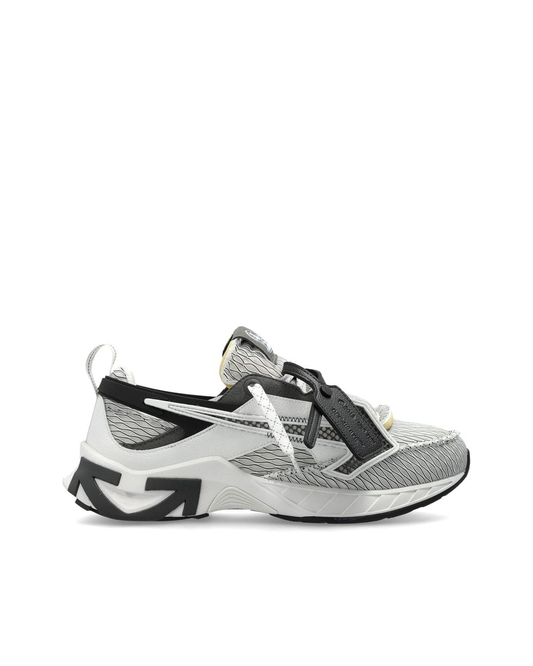 Off-White c/o Virgil Abloh Gray 'Space Memo' Sneakers for men