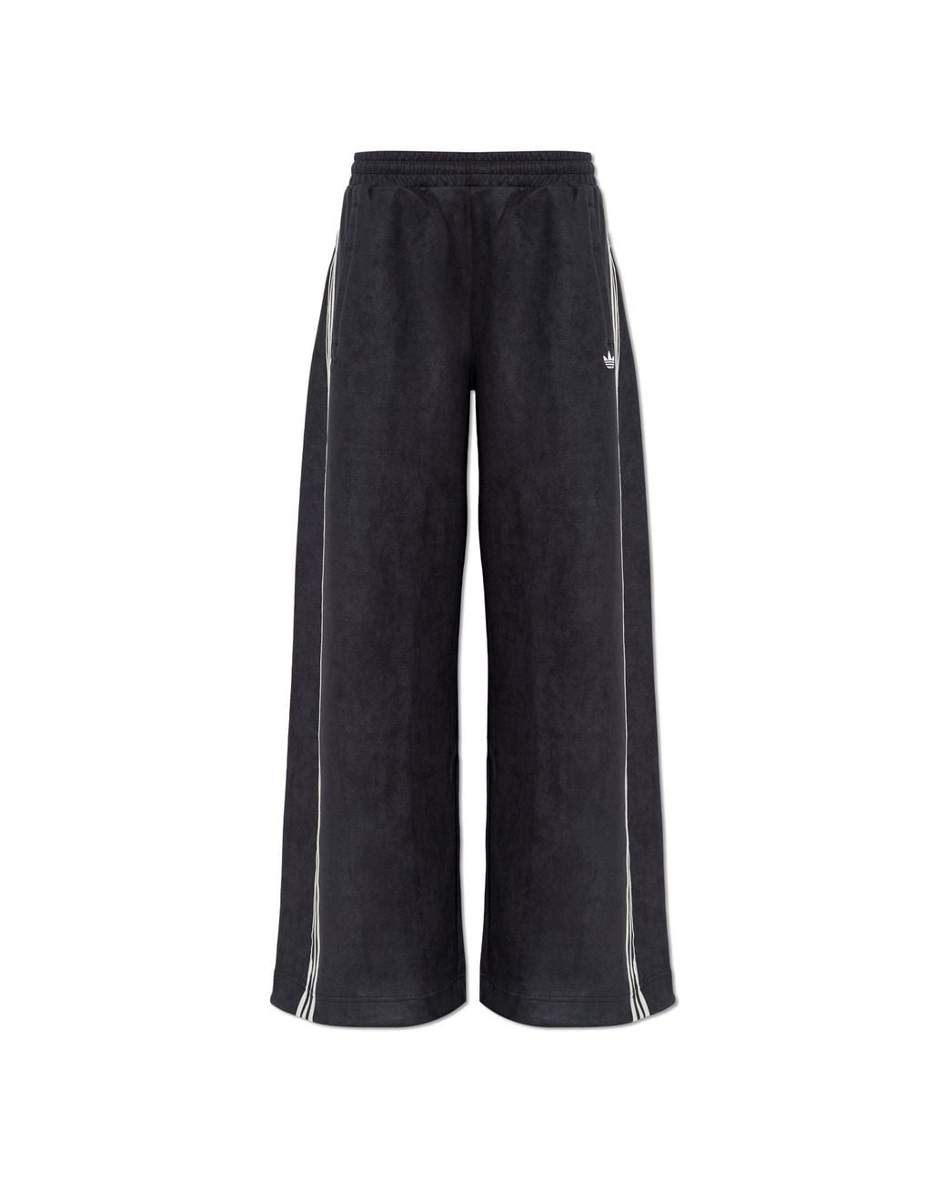 Adidas Originals Blue Wide-Leg Track Pants