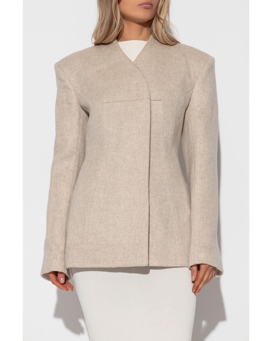 Entire studios Natural Wool Blazer